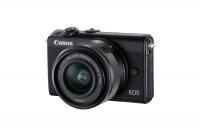 Картинка Беззеркальная фотокамера Canon EOS M100 kit 15-45 IS STM Black от магазина СКД-Канон