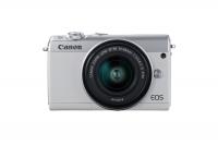 Картинка Беззеркальная фотокамера Canon EOS M100 kit 15-45 IS STM White от магазина СКД-Канон