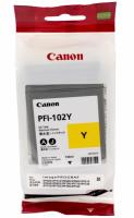 Картинка Картридж Canon Ink Tank PFI-102Y желтый (yellow) от магазина СКД-Канон