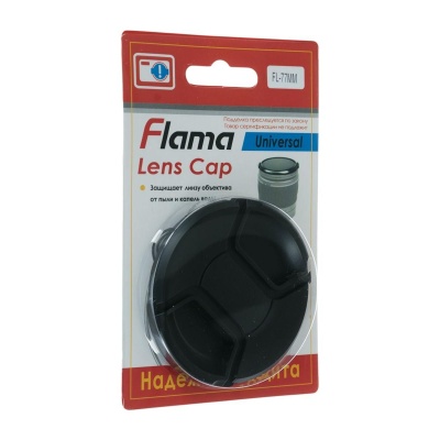 Картинка Крышка для объектива Flama 77mm от магазина СКД-Канон