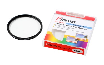 Картинка Светофильтр Flama 58mm. UV(0) от магазина СКД-Канон