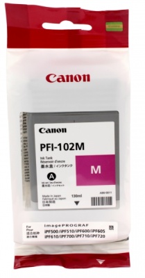 Картинка Картридж Canon Ink Tank PFI-102M пурпурный (magenta) от магазина СКД-Канон