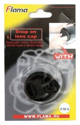 Картинка Крышка для объектива Flama Lens cap 30,5mm от магазина СКД-Канон