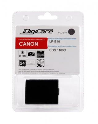 Картинка Аккумулятор DigiCare PLC-E10 / LP-E10 от магазина СКД-Канон